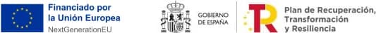 Financiado por la Unión Europea – NextGenerationEU, Gobierno de España, Plan de Recuperación, Transformación y Resiliencia